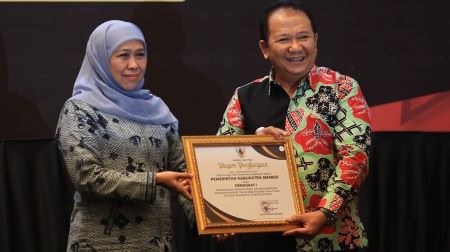 Kabupaten Jember Kembali Raih Paritrana Award 2022 Juara 1 Provinsi Jawa Timur